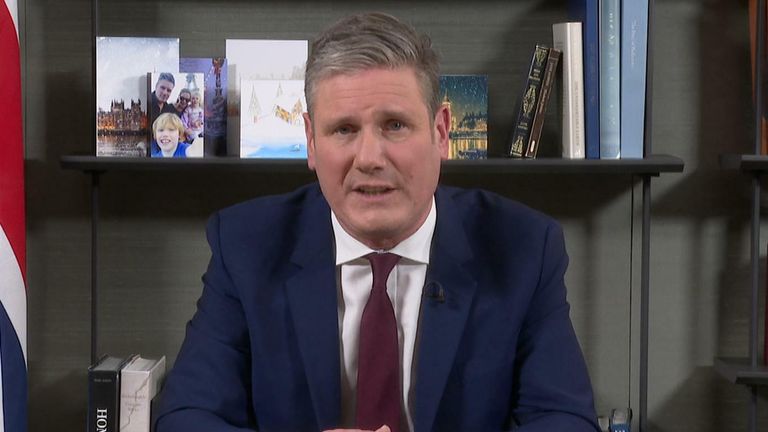 Sir Keir Starmer calls for the British public to obey the rules