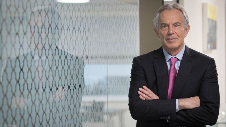 Tony Blair has been given the most senior order of knighthood in the British honours system