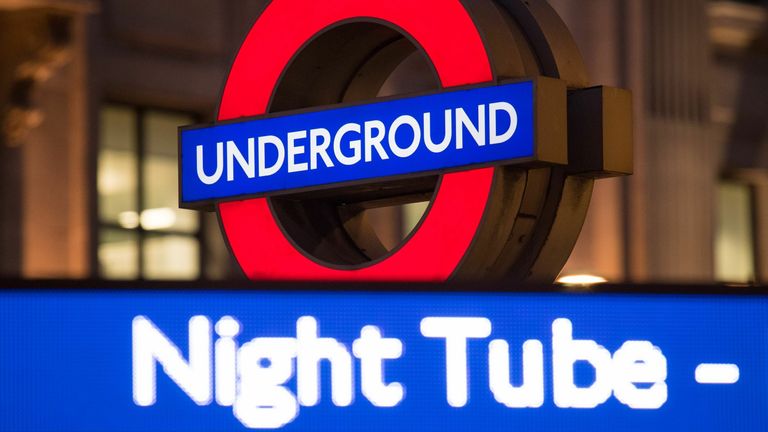 Night Tube London 