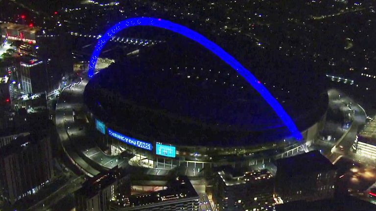 Booster jabs are being offered at football stadiums like Wembley