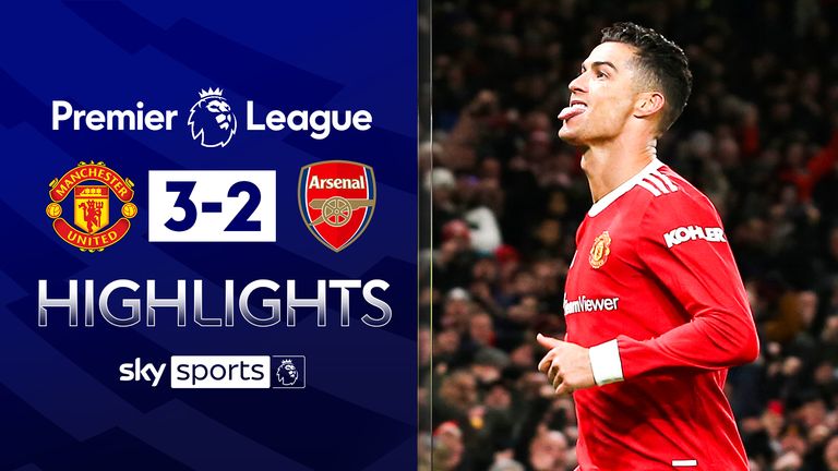 Ronaldo fires Man past Arsenal in thriller | Video | Watch TV Show | Sky Sports