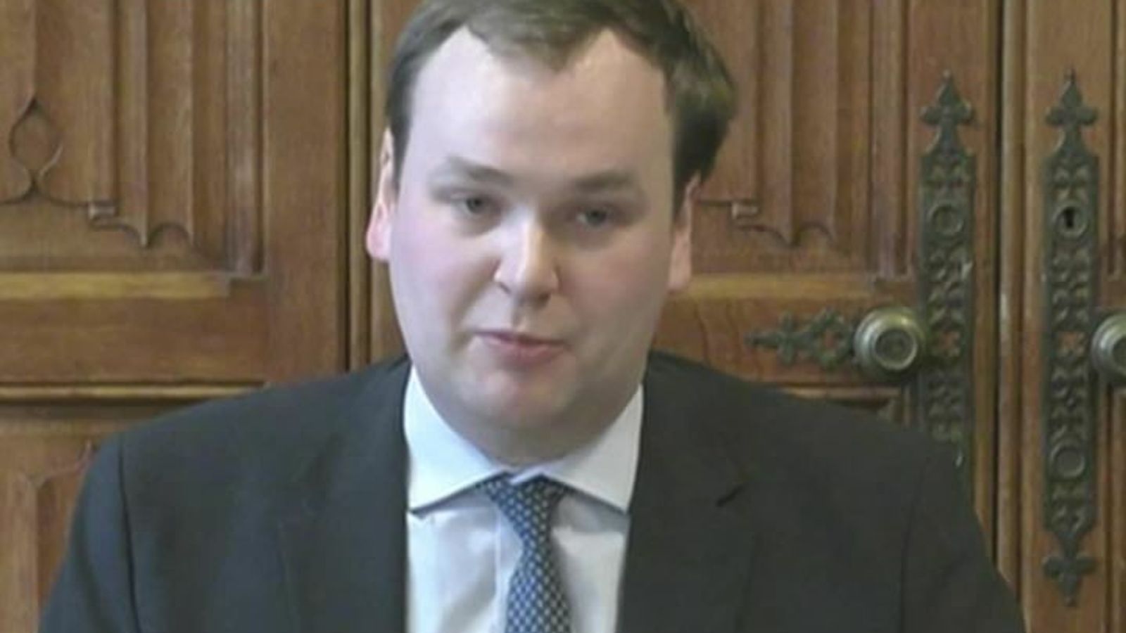 William Wragg: MP at centre of Westminster sexting scandal gives up Tory whip, party says