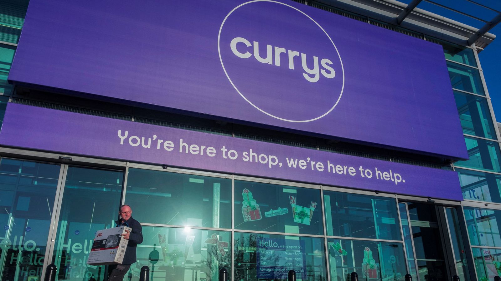 Currys may face bidding war as China's JD.com joins interest