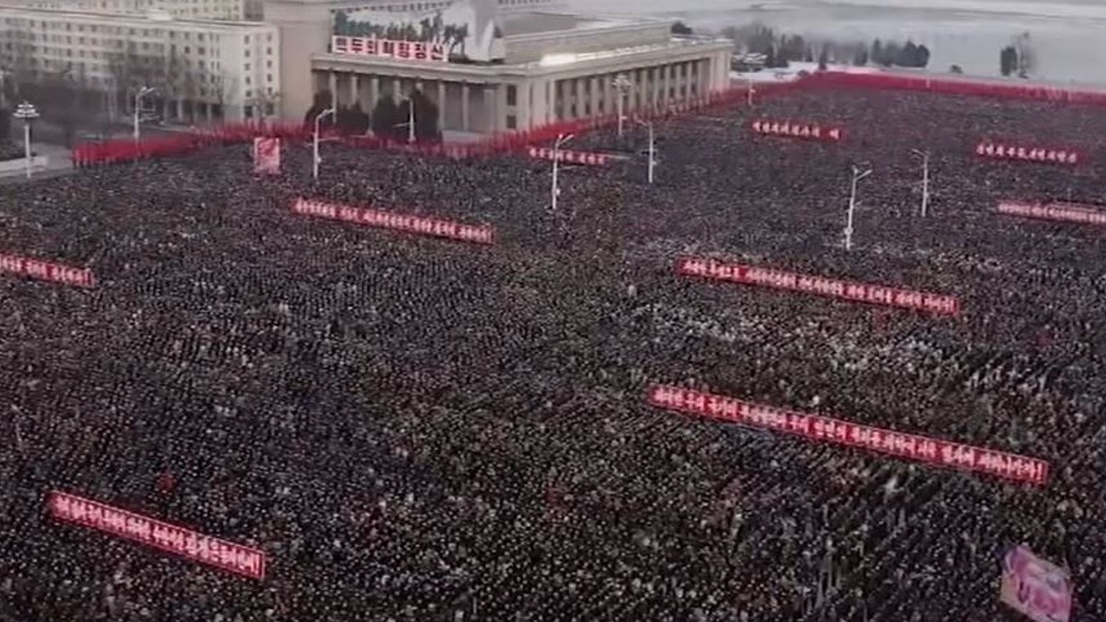 North Korea stages enormous parade of 'loyalty' to regime | World News ...