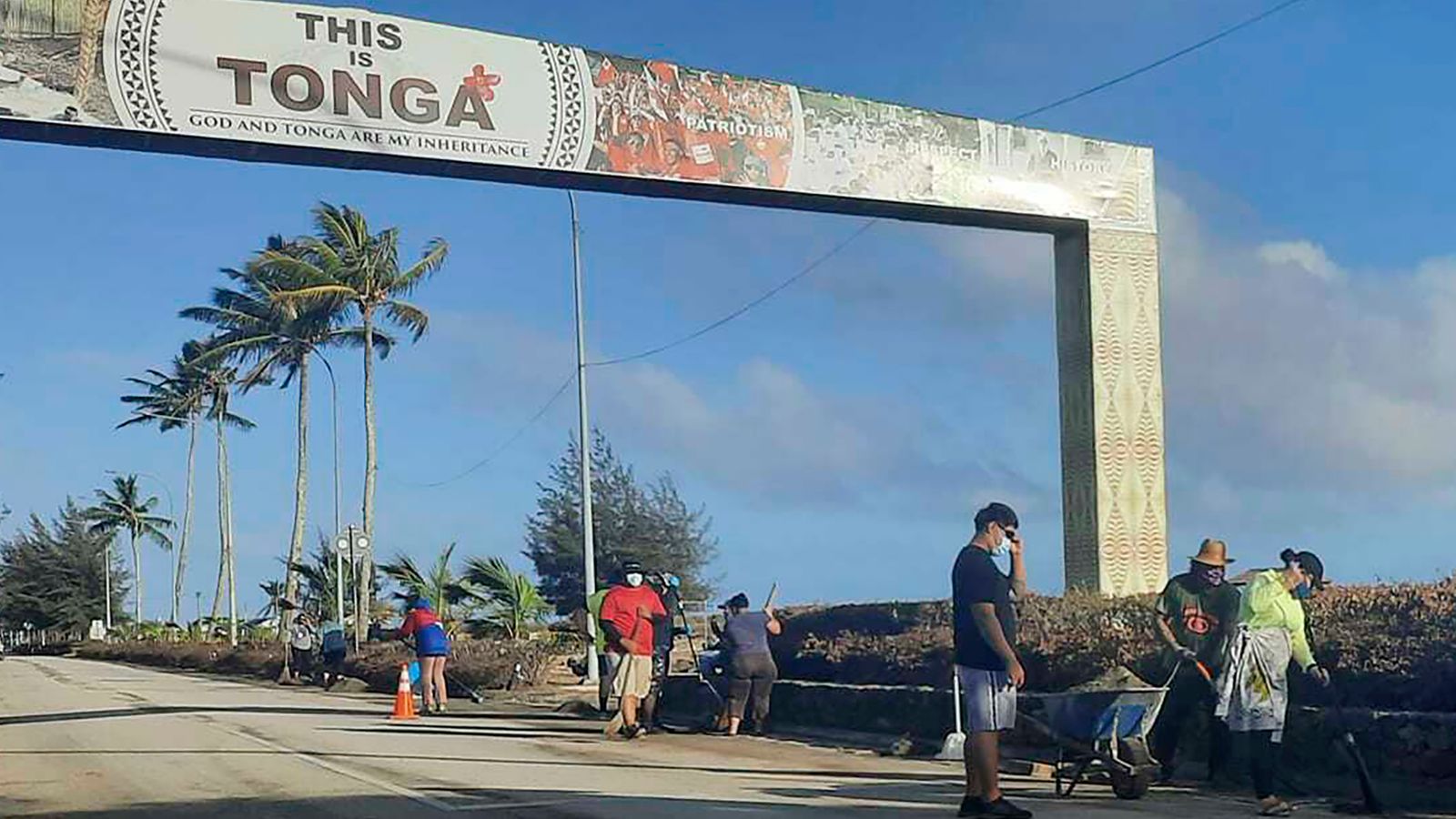 First aid arrives in Tonga but faces COVID restrictions | News UK Video