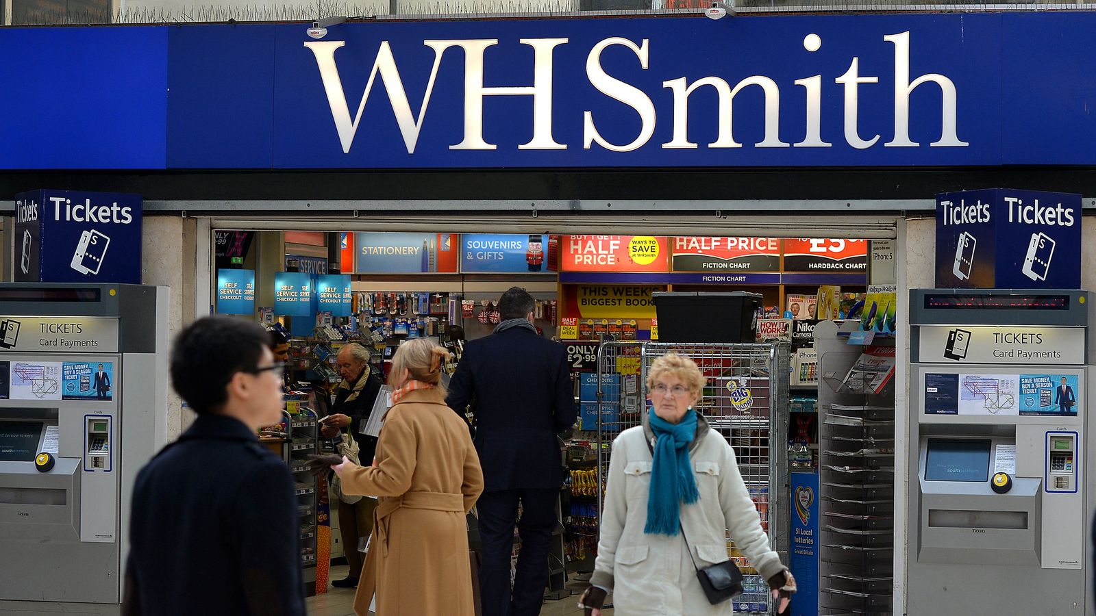 WH Smith faces investor pay revolt amid cost-of-living crisis