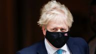 British Prime Minister Boris Johnson leaves the Downing Street in London, Britain, January 26, 2022. REUTERS/Peter Nicholls
