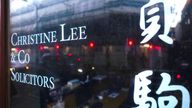 The offices of Christine Lee in central London