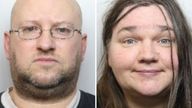 Lorna and Craig Hewitt locked her autistic son in an attic bedroom. Pic: South Yorkshire Police