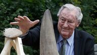 Conservationist Richard Leakey has died aged 77. Pic: AP