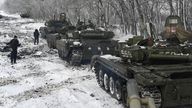 Russia&#39;s army carry out drills in Rostov