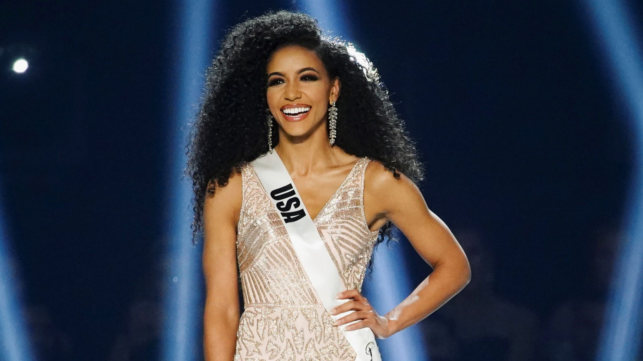 Cheslie Kryst competed in the Miss Universe pageant in 2019.