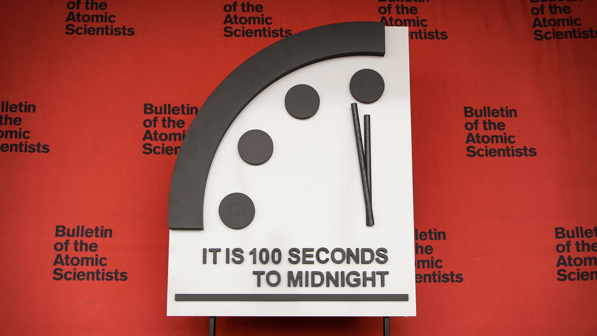 Doomsday Clock Stays At 100 Seconds To Midnight And Remains 'closest To ...