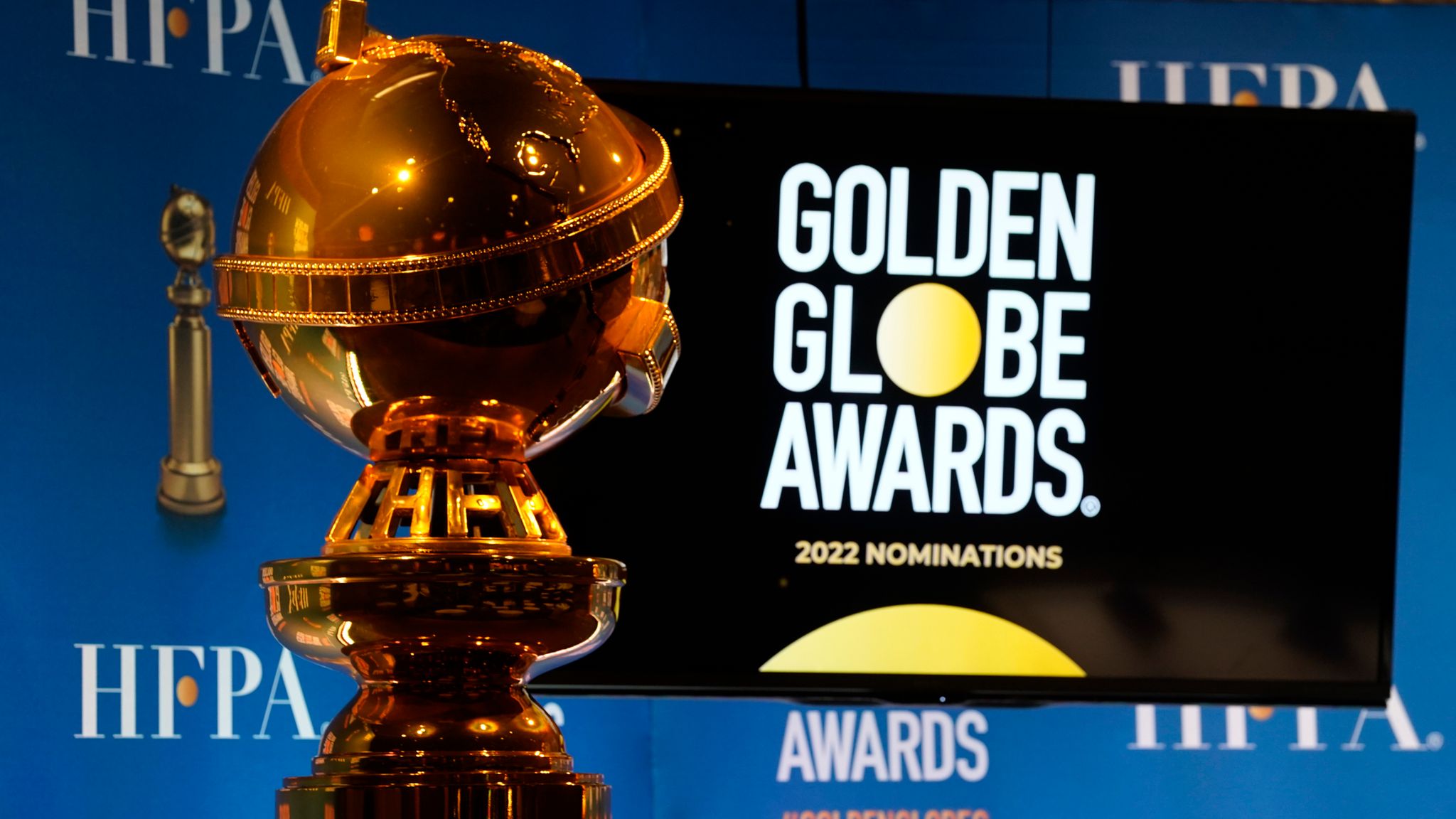Golden Globes 2022: Event scaled back but not as result of boycott,  suggests Hollywood Foreign Press Association president | Ents &amp; Arts News |  Sky News