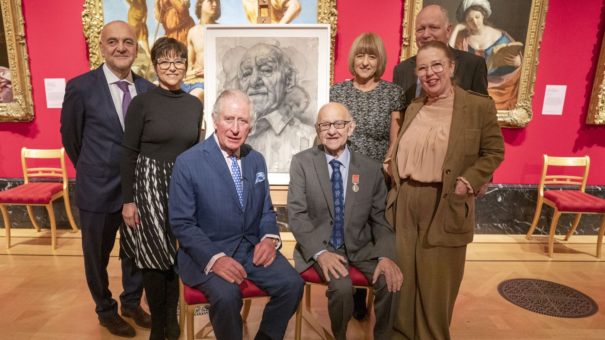 Holocaust Memorial Day Prince Charles commissions portraits of seven