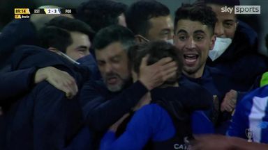 Porto boss sends son on who scores late winner!