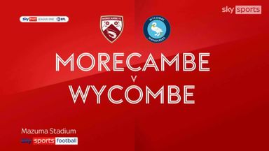 Morecambe 3-2 Wycombe