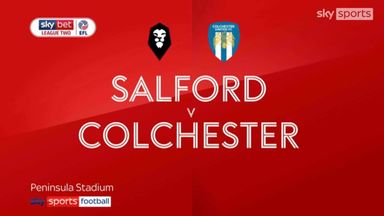 Salford 0-3 Colchester