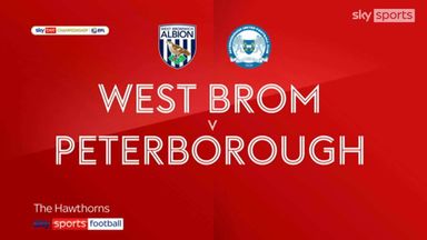 West Brom 3-0 Peterborough