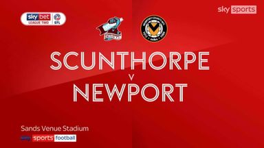 Scunthorpe 0-1 Newport County