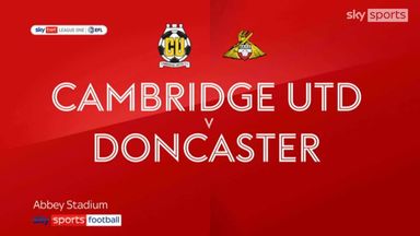 Cambridge 3-1 Doncaster