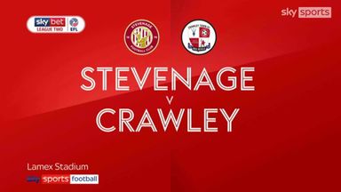 Stevenage 2-1 Crawley