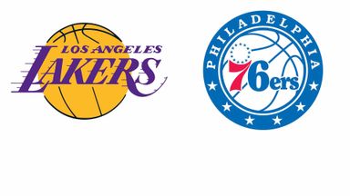 NBA: LA Lakers @ Philadelphia