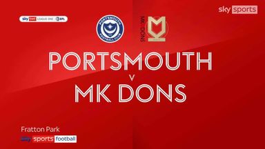 Portsmouth 1-2 MK Dons