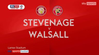 Stevenage 3-1 Walsall