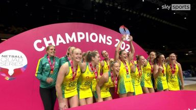 Roses defeated by Australia in Quad Series Final