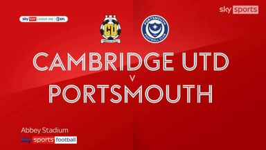 Cambridge 0-0 Portsmouth