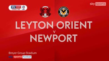 Leyton Orient 0-1 Newport
