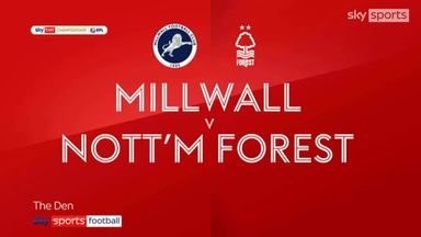 Millwall 0-1 Nottingham Forest
