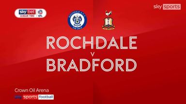 Rochdale 0-0 Bradford