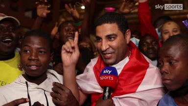 Egypt fans celebrate after AFCON win