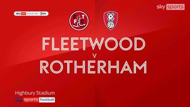Fleetwood 1-0 Rotherham