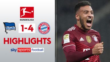 Hertha Berlin 1-4 Bayern Munich