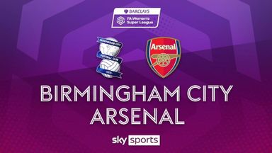 WSL: Birmingham 2-0 Arsenal