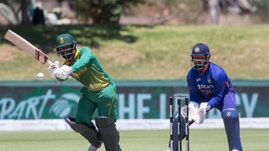 South Africa v India: first ODI highlights