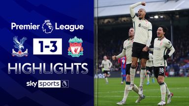 Liverpool secure three points at Palace