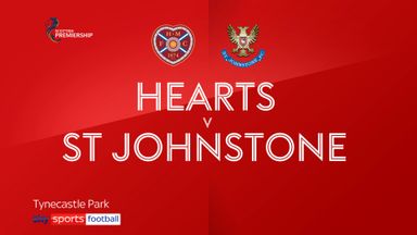 Hearts 2-0 St Johnstone