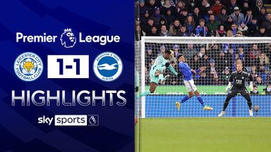 Brighton fight back at Leicester with Welbeck header