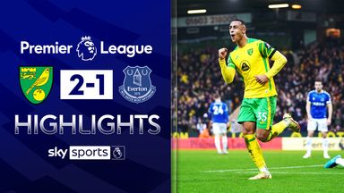 Norwich end six-match losing run with Everton win