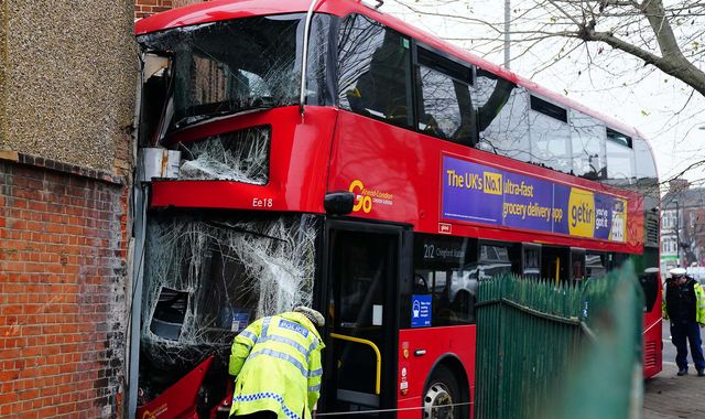 East London: Five people taken to hospital after double-decker bus crashes into shop leaving several 'walking wounded' - Vimarsana News