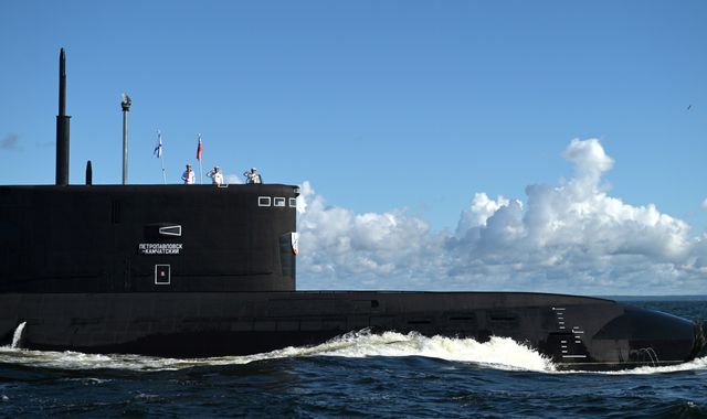 Russian submarines threatening undersea network of internet cables, says UK defence chief Sir Tony Radakin - Vimarsana News