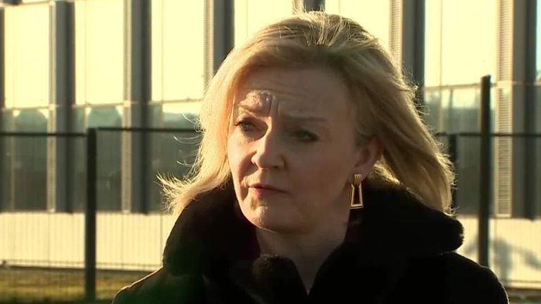 Liz Truss says &#39;we have to be prepared for every eventuality in Ukraine&#39; 