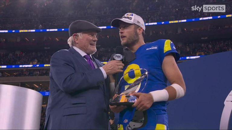 Los Angeles Rams celebrate NFC championship win  Video  Watch TV Show