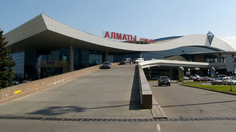 Almaty Airport file picture. Pic: Wikicommons/Gleb Osokin