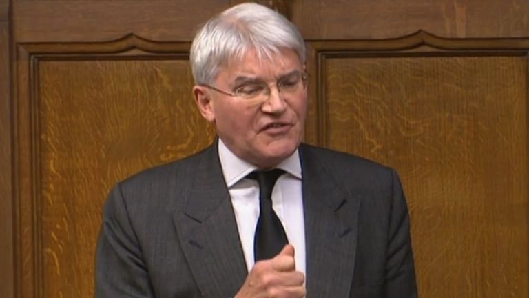 Andrew Mitchell said the PM could no longer enjoy his support 