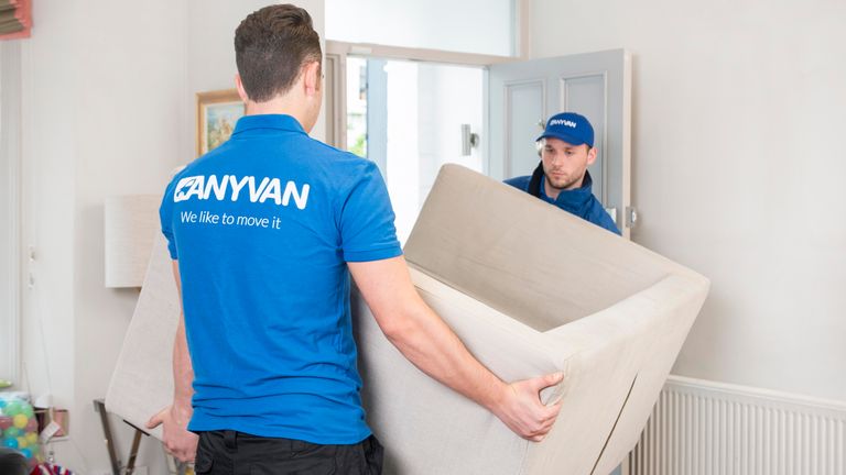 The London-based online marketplace allows users to obtain delivery, transport, and removal services. Pic: AnyVan